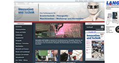 Desktop Screenshot of innovationundtechnik.de